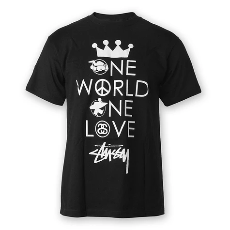 Stüssy - One World One Love T-Shirt