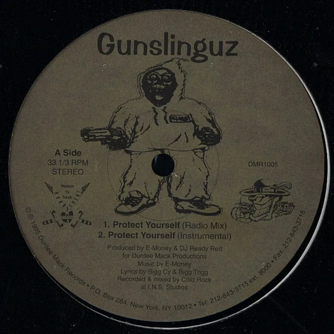 The Gunslinguz - Protect Yourself / Dreams (Getten Paid)