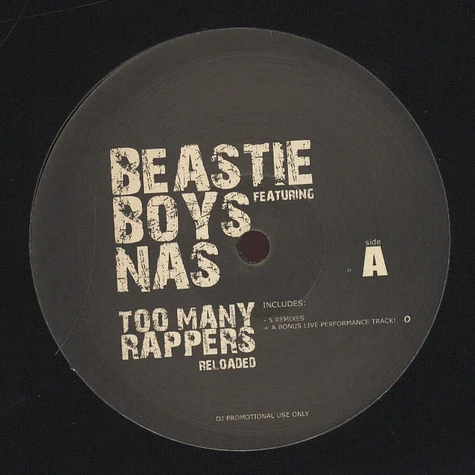Beastie Boys - Too Many Rappers Remixes feat. Nas