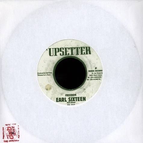 Earl Sixteen / Upsetters - Freedom / Right You