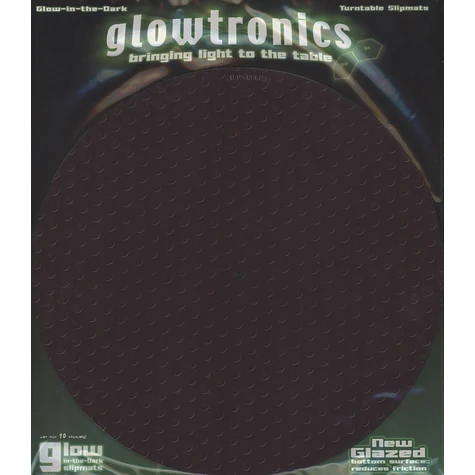 Glowtronics - Carbon Fiber Glow In The Dark Slipmat