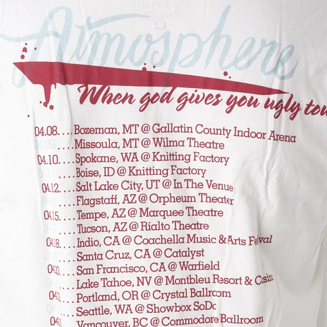 Atmosphere - Waitress T-Shirt