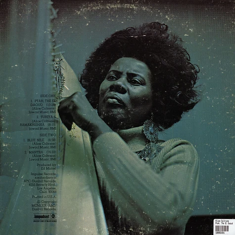 Alice Coltrane Featuring Pharoah Sanders And Joe Henderson - Ptah, The El Daoud