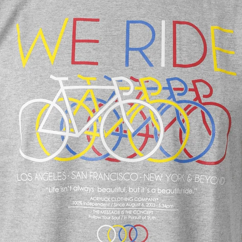 Acrylick - We Ride T-Shirt