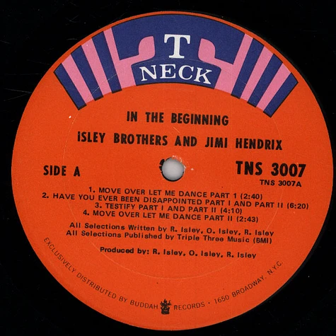 The Isley Brothers & Jimi Hendrix - In The Beginning...