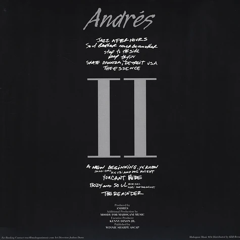 Andrés - II - Part 2
