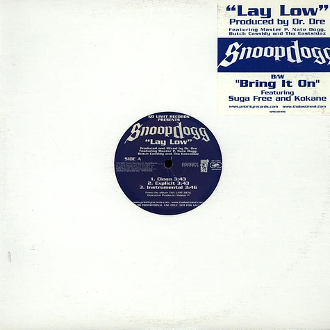 Snoop Dogg - Lay low feat. Master P & Nate Dogg