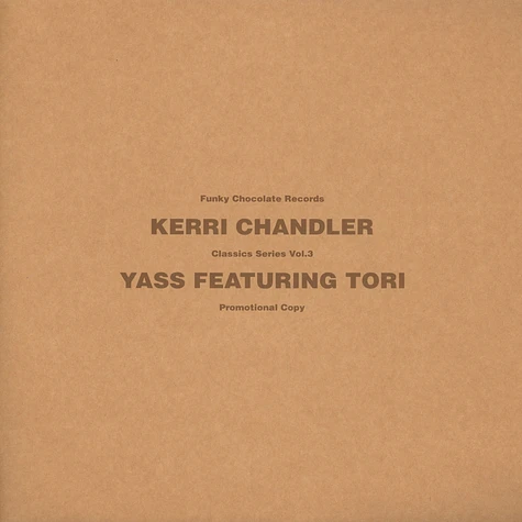 Kerri Chandler / Yass - Classic Series Volume 3