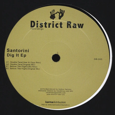 Santorini - Dig It EP