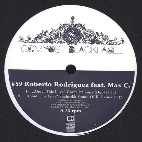 Roberto Rodriguez - Black Label #59