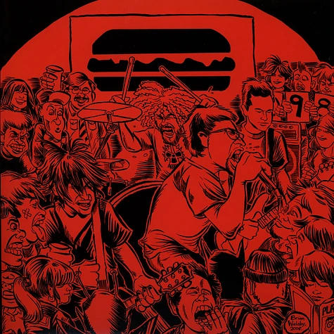 American Cheeseburger / Religious As Fuck - Split LP