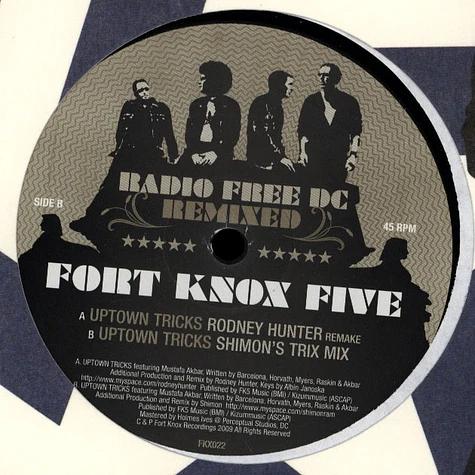 Fort Knox Five - Uptown Tricks Rodney Hunter Remix