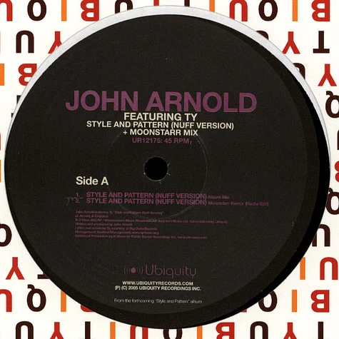 John Arnold Featuring Ty - Style And Pattern (Nuff Version)