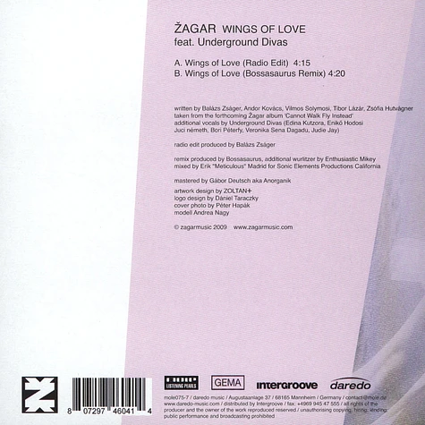 Zagar - Wings Of Love