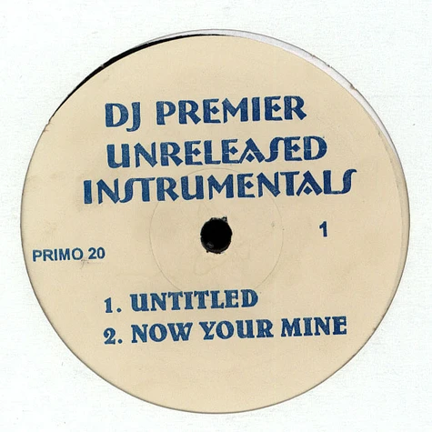 DJ Premier - Unreleased Instrumentals