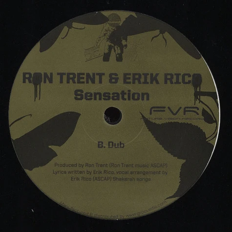 Ron Trent & Erik Rico - Sensation
