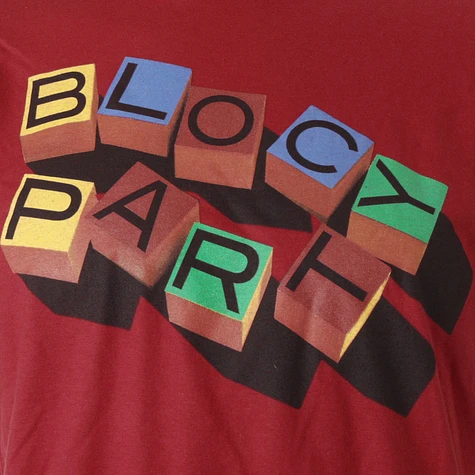 Bloc Party - Wood Blocks T-Shirt