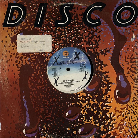 Phil Hurtt - Boogie City (Rock And Boogie Down)