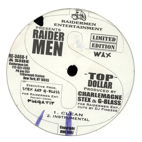 Raidermen - Top Dollar / Strategy
