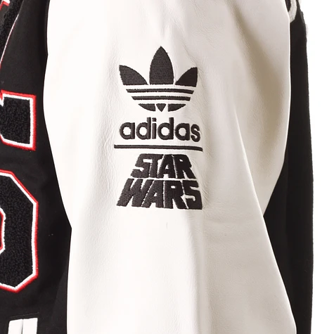 adidas X Star Wars - Super Death Star Stormtrooper Varsity Jacket