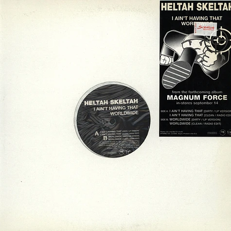 Heltah Skeltah - I ain't havin that feat. Starang Wondah