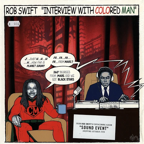 Rob Swift - Interview with colored man feat. Supernatural & DJ Radar