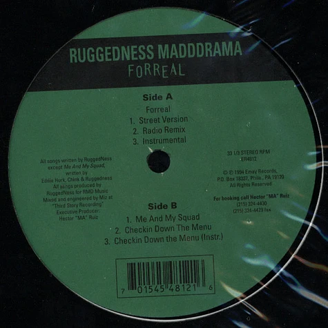 Ruggedness Madddrama - Forreal