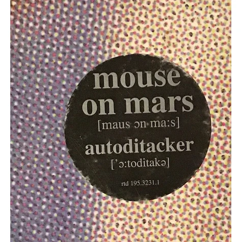 Mouse On Mars - Autoditacker