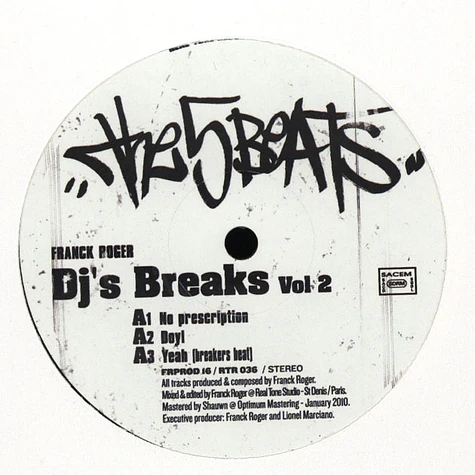The 5 Beats - DJ?s Breaks Volume 2