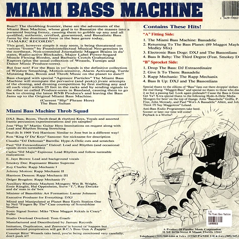 V.A. - The Miami Bass Machine