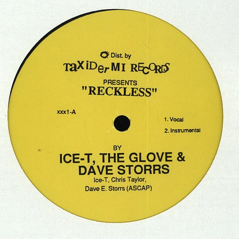Ice-T, The Glove & Dave Storrs - Reckless