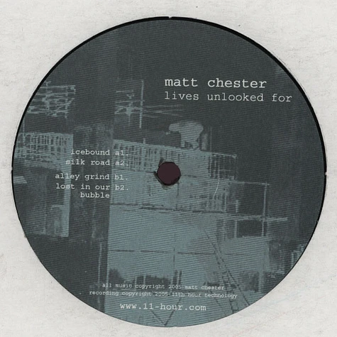 Matt Chester - Lives Unlooked For