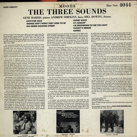 The Three Sounds - Moods