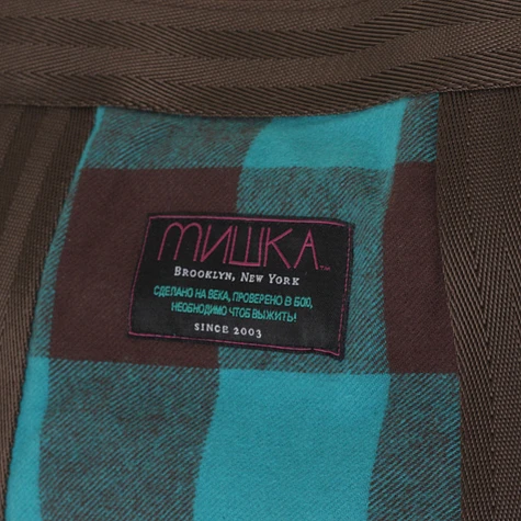 Mishka - Cody Plaid Flannel Duffle Bag