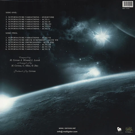 Cerrone Symphony - Variations Of Supernature