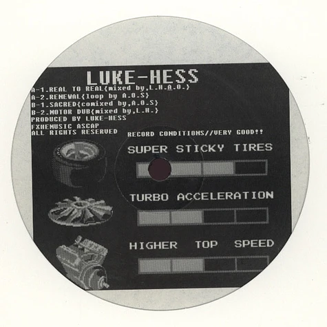 Luke Hess - Dubout EP 01