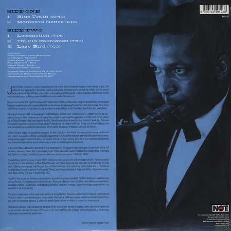 John Coltrane - Blue Train