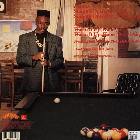 Big Daddy Kane - Smooth Operator / Warm It Up Kane