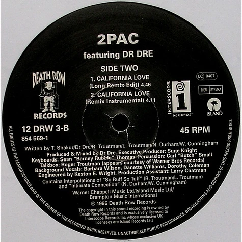 2Pac - California Love