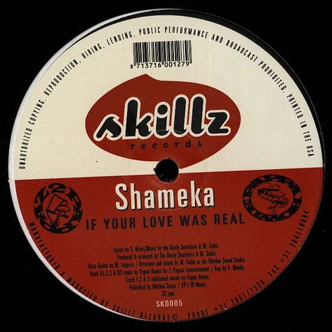 Shameka - If Your Love Was Real