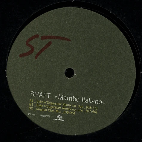 Shaft - Mambo Italiano
