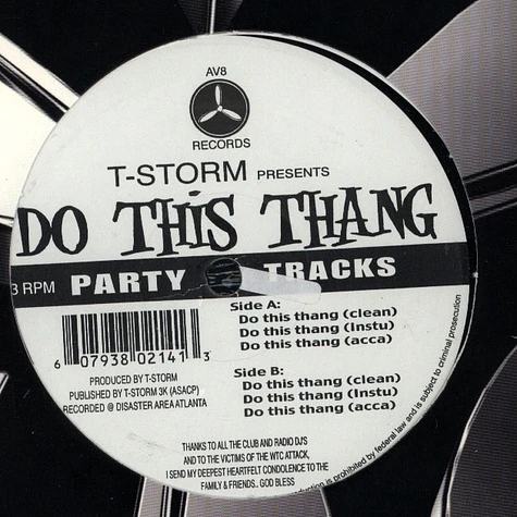 T-Storm - Do This Thang