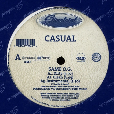 Casual - Same o.g.