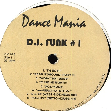 DJ Funk #1 - Street Traxx II