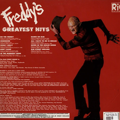 The Elm Street Group - Freddy's Greatest Hits
