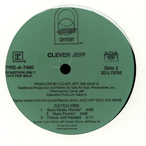 Clever Jeff - Year Of The Fly MC
