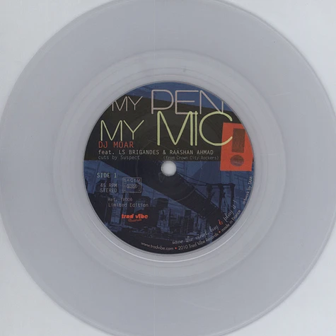 DJ Moar - My Pen My Mic feat. LS Brigandes & Raashan Ahmad