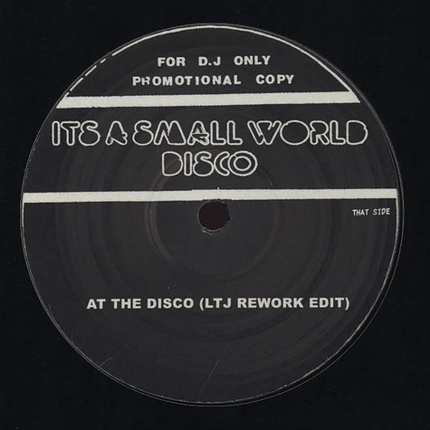 Small World - Disco Edits Volume 4