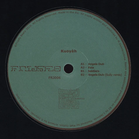 Kuoyah - Angels Dub EP