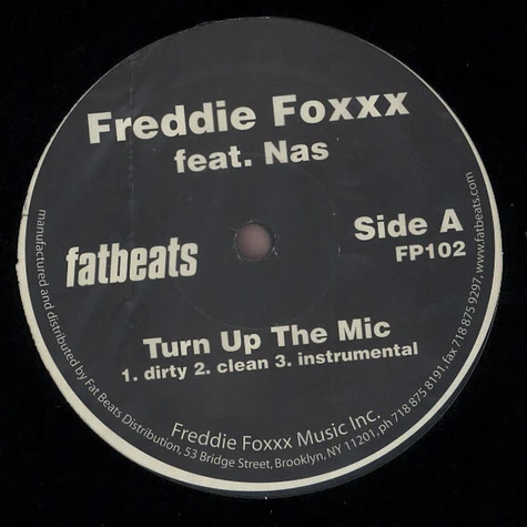 Bumpy Knuckles (Freddie Foxxx) - Turn up the mic